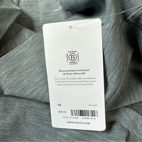 Athleta Salutation Stash High-Rise 7/8 Tights - Picture 4 of 5